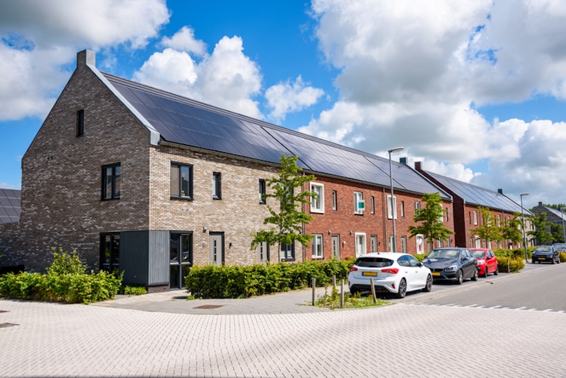 Zonnepanelen installatie nieuwbouw